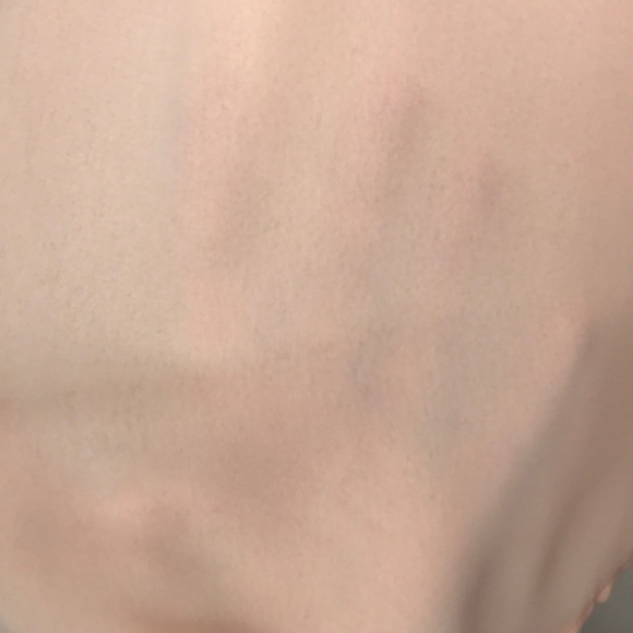 NWTS - Lulus || XL || peach ruffle mock neck tie - Picture 8 of 9